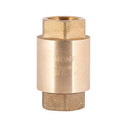 Обратний клапан Icma №53 з латунним штоком 1/2" SD00053616 для захисту від зворотного потоку рідини