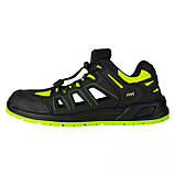 Спецвзуття сандалі захисні, спецвзуття робоче чоловіче, захисне ударостійке метал носок, польша, фото 4