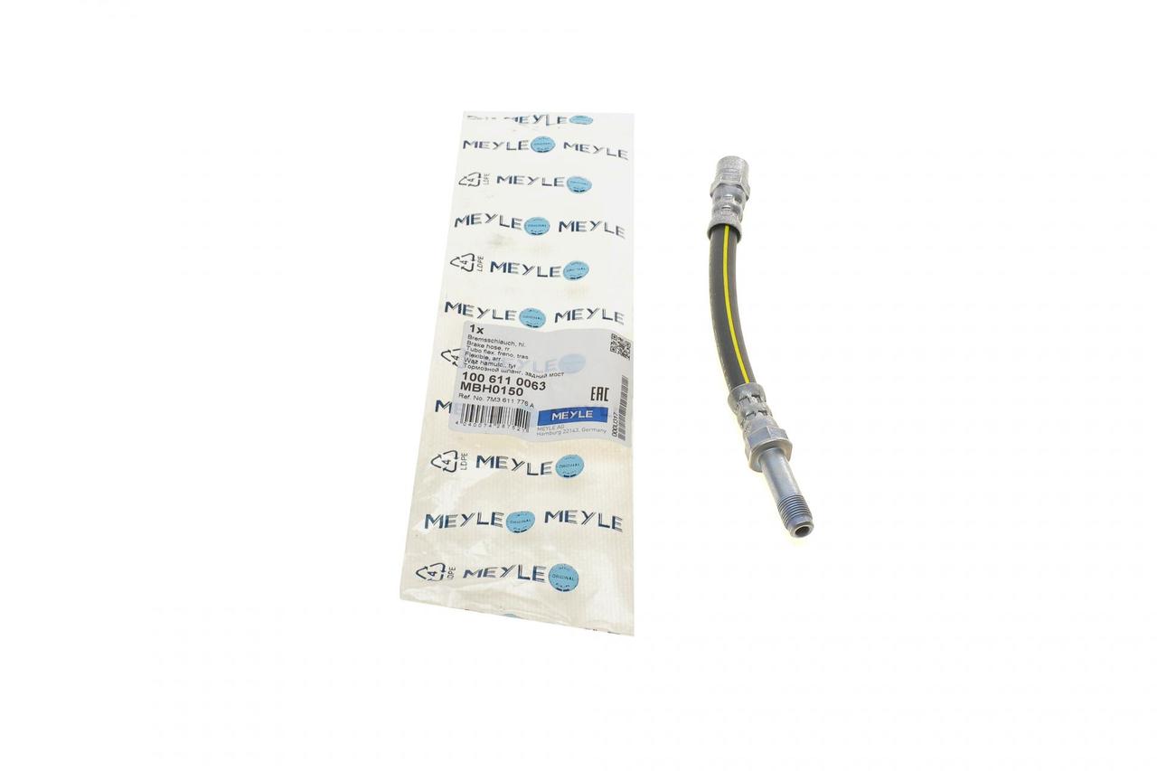 Meyle 100 611 0063 Шланг гальмівний задній Volkswagen Sharan; Ford Galaxy I; Seat Alhambra;