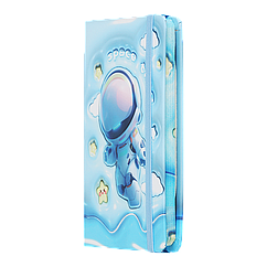 Книжка записна BEAR на гумці, А6, 80 арк., клітинка., KIDS LINE ZB.116104