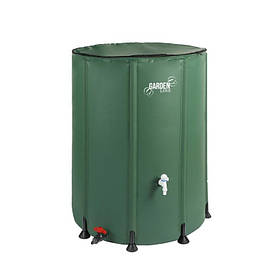 Бочка для дощової та технічної води 500л Garden Line DES6388 зелена