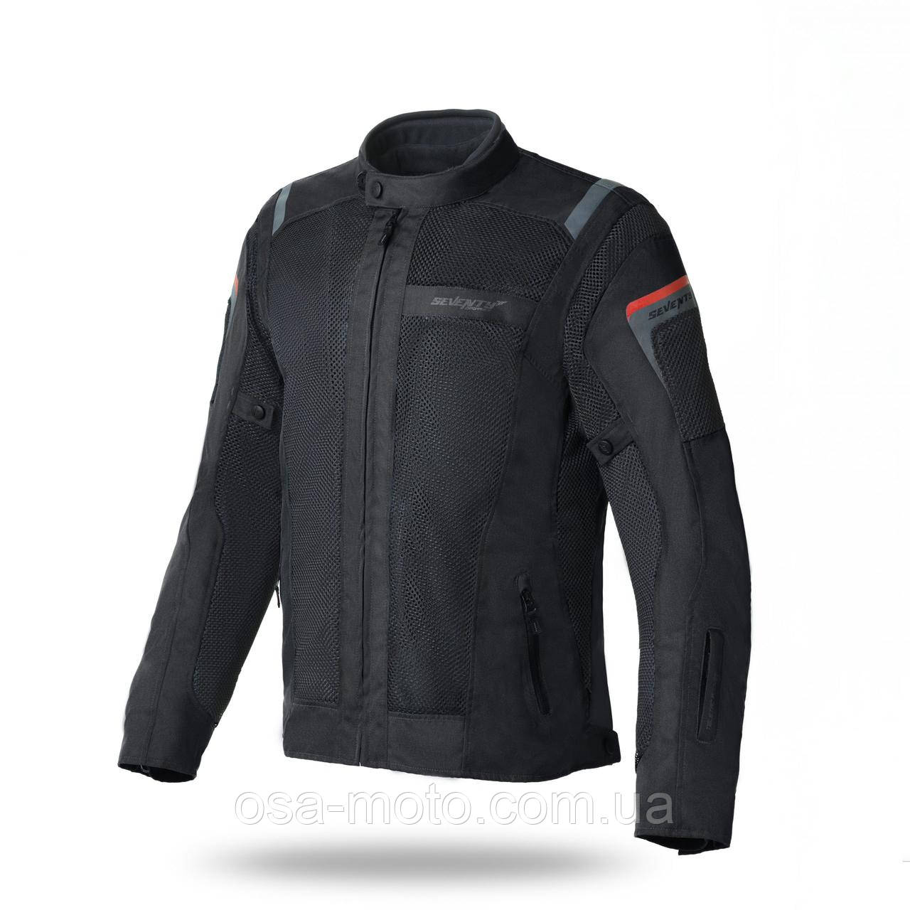 Мотокуртка Seventy JT56 Touring Black S