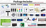 Повний стартовий комплект Raspberry Pi 4B DIY Електронний проект Starter Kit (без Raspberry Pi 4B), фото 3