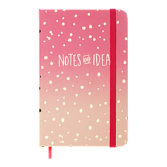 Книжка записна GRADIENT, на гумці, А6, 80 арк., клітинка., BM.256103-10