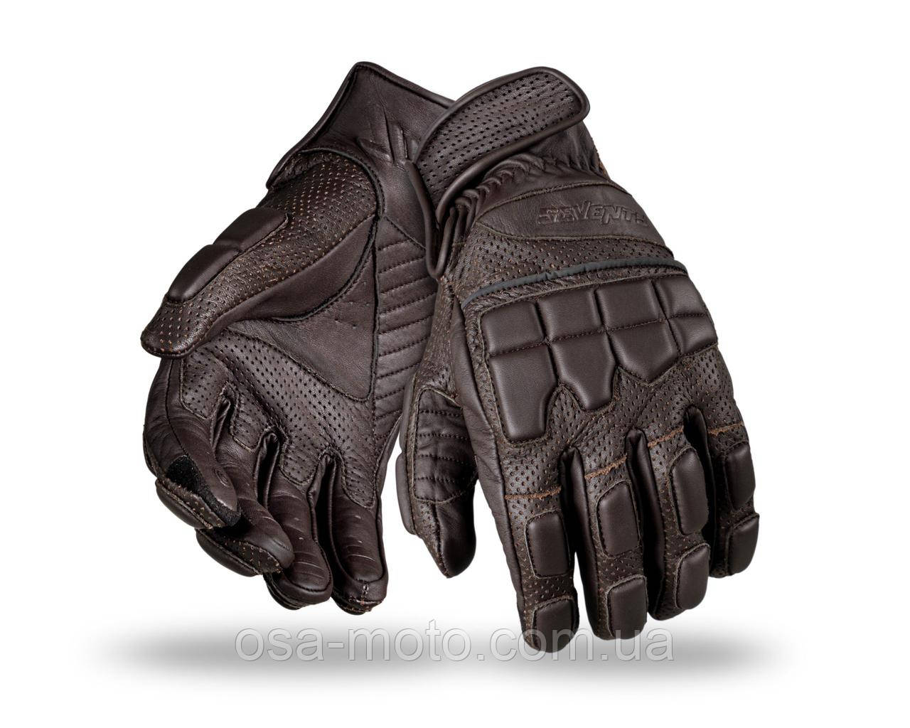 Мотоперчатки Seventy N58 Brown S