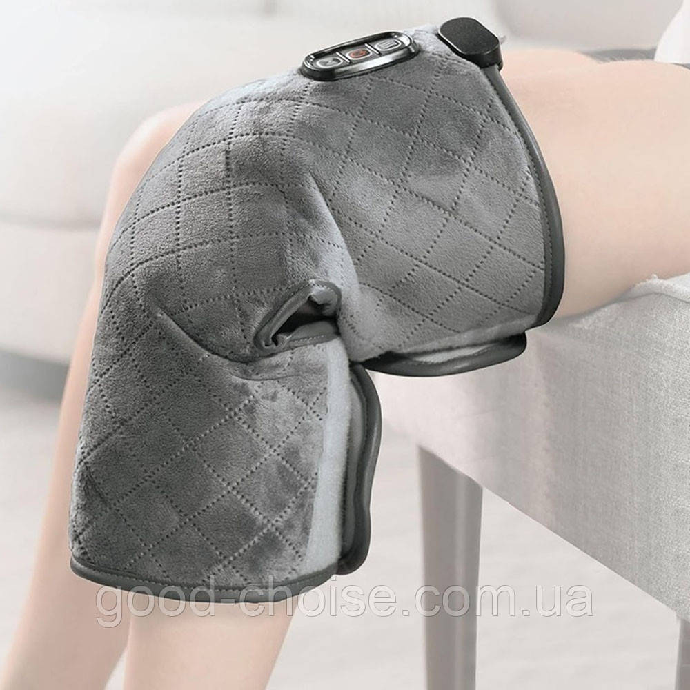 Масажер-бандаж колінного суглоба з підігрівом, від мережі, Sharper Image / Грілка для колінних суглобів, фото 1