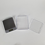 Ювелірні електронні ваги до 500 г з точністю 0,01 г, ваги з цифровим LCD дисплеєм Сріблясті MH-267, фото 4