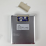 Ювелірні електронні ваги до 500 г з точністю 0,01 г, ваги з цифровим LCD дисплеєм Сріблясті MH-267, фото 6