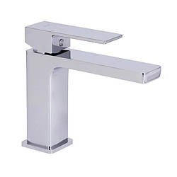 Смеситель для раковини Qtap Gemini QTGEM270CRM45673, хром, латунь, артикул SD00051797, елегантний і довговічний.