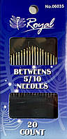 Набір напівдовгому голок для шиття Royal (Японія)