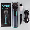 Машинка для стрижки волосся з регулюванням довжини, з USB, VGR V-973 / Чоловічий тример / Тример для бороди, фото 10