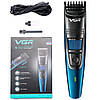 Машинка для стрижки волосся і бороди, з USB, VGR V-052 / Тример для стрижки / Чоловічий тример для бороди, фото 10