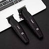 Набір для стрижки 2в1 (9 насадок), від USB, VGR V-640, Чорний / Машинка для стрижки / Тример для стрижки, фото 4