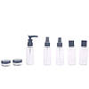 Набір дорожніх ємностей 9в1 + косметичка Travel Bottle Set / Набір баночок для подорожей / Комплект флаконів, фото 8
