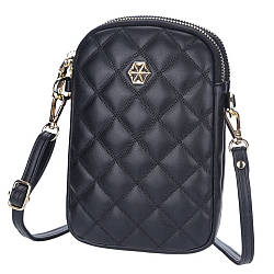 Сумка для плеча Boiseen, Чорна / Сумка для телефону на ремінці / Маленька сумка крос боді