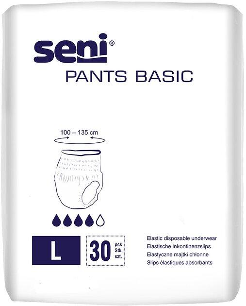 Підгузники Труси для дорослих Seni Pants Basic Large 30 шт