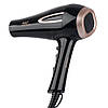 Фен для сушіння волосся 2200 Вт + концентратор, 3 режими, RAF R408B / Потужний фен для укладання волосся, фото 4