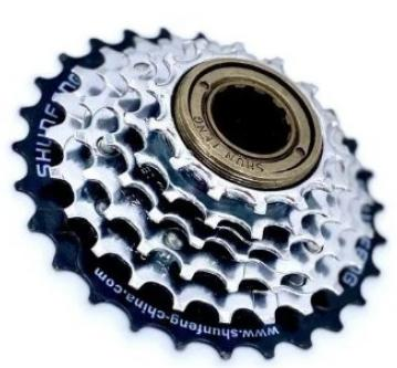 Тріскачка хром Shunfeng індексована на 6 швидкостей, фото 1