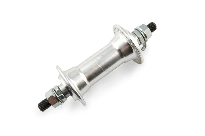 Втулка передня HB201FB на промопідшипниках AL 36H V-brake Хром, фото 1