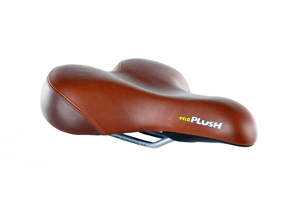 Сідло VELO 6221 270x210 мм для гірського велосипеда коричневе, фото 1