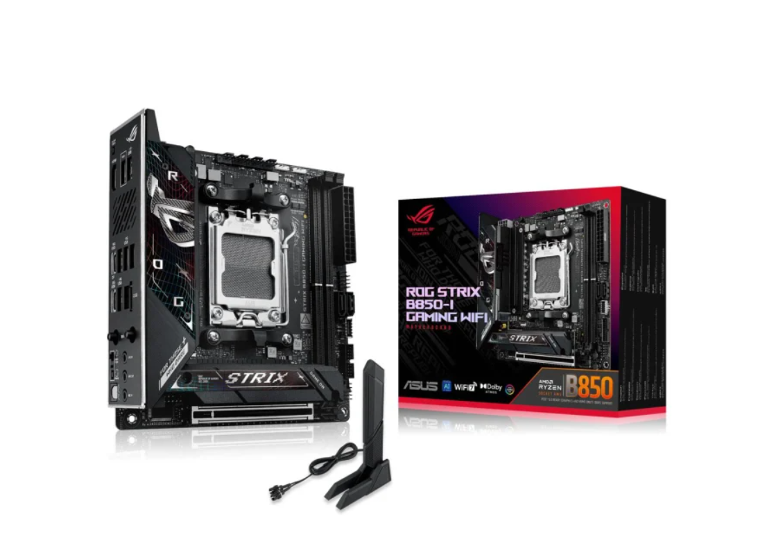 Материнська плата ASUS ROG STRIX B850-I GAMING WIFI, фото 1