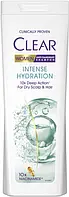 Шампунь жіночий Clear проти лупи "Інтенсивне зволоження" (360мл.)