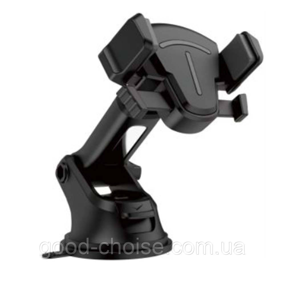 Тримач автомобільний для телефона, 5–7", HL-022 / Кріплення для телефона в машину на присоску / Тримач в авто