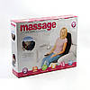 Масажна накидка з підігрівом та пультом (110×50×2,5см) 220В/12В, Cushion HL-889 / Масажер на крісло, фото 10