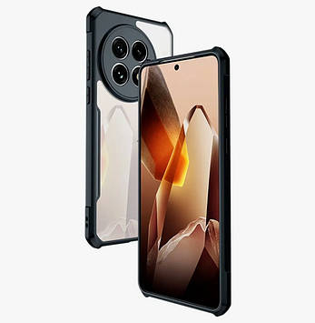 Чохол на OnePlus 13 захисний протиударний TPU + PC (полікарбонат) прозорий "XUNDD"