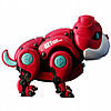 Інтерактивна іграшка собака Бульдог, на батарейках, 13 см, Mecha Dog R11 / Танцююча іграшка собака робот, фото 4
