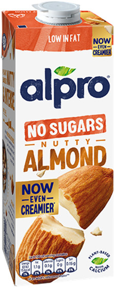 Напій мигдалевий Alpro Без цукру 1 л (Алпро), фото 1