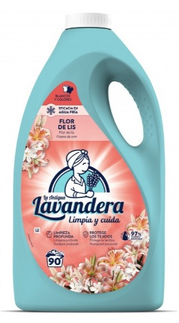Гель для прання Lavandera floral BLA квіти ліліі 4,5 л 90 пр