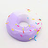Іграшка антистрес Пончик (5,5×5,5×1,5 см), LD-3, Фіолетовий / Сквіш іграшка / Таба сквіш / Сквіш антистрес, фото 3