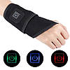 Пов'язка на зап'ястя з підігрівом, 3 режими, від USB / Зігріваючий бандаж на зап'ястя / Фіксатор на кисть руки, фото 7