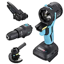 Модульний багатофункціональний набір 7в1 інструментів Revolt акумуляторний Мультитул (multi-tool)