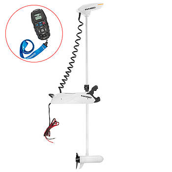 Човновий тролінговий електромотор Haibo iPenguin P90 з GPS, 24V, дейдвуд 72