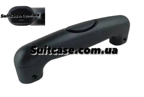 Ручка з кнопкою на дві секції висувного механізму валізи/1318, фото 1