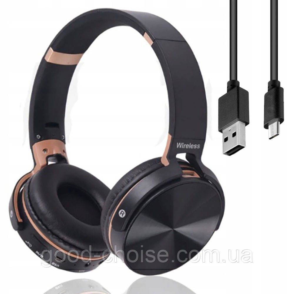 Бездротові навушники з мікрофоном JB-950BT / Накладні навушники / Блютуз навушники / Bluetooth навушники