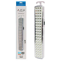 Ліхтар акумуляторний 60LED, ACK AC01-00330 / Аварійний світильник на акумуляторі / Світлодіодна лампа