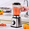 Стаціонарний блендер 2в1, 1,5л, 2800Вт, BITEK BT-2834 / Кухонний блендер з кавомолкою / Блендер подрібнювач, фото 2