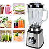 Стаціонарний блендер 2в1, 1,5л, 2800Вт, BITEK BT-2834 / Кухонний блендер з кавомолкою / Блендер подрібнювач, фото 6