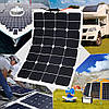 Гнучка сонячна панель 78x135,6x0,26см, 200W, Flexible panel / Портативна сонячна панель, фото 4
