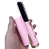 Портативний гребінець випрямляч для волосся, 3 режими, від USB / Електричний гребінець випрямляч волосся, фото 7