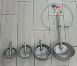 Поїлка чашкова от 7 до 40 кг з нержавіючої сталі для поросят, фото 6