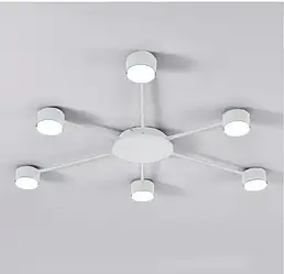 Люстра RAY SLIM 6xGX53 WHITE біла LUMINARIA 220V IP20(стельовий світильник під змінні LED лампи) 950x55мм