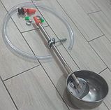 Система чашкового напування для свиней та поросят від 25 кг з нержавіючої сталі, фото 2