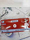 Латексная перчатка Medlux 50 штук L синя, фото 4