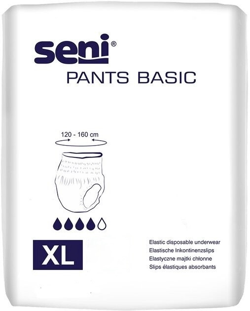 Підгузники Труси для дорослих Seni Pants Basic Extra Large 10 шт