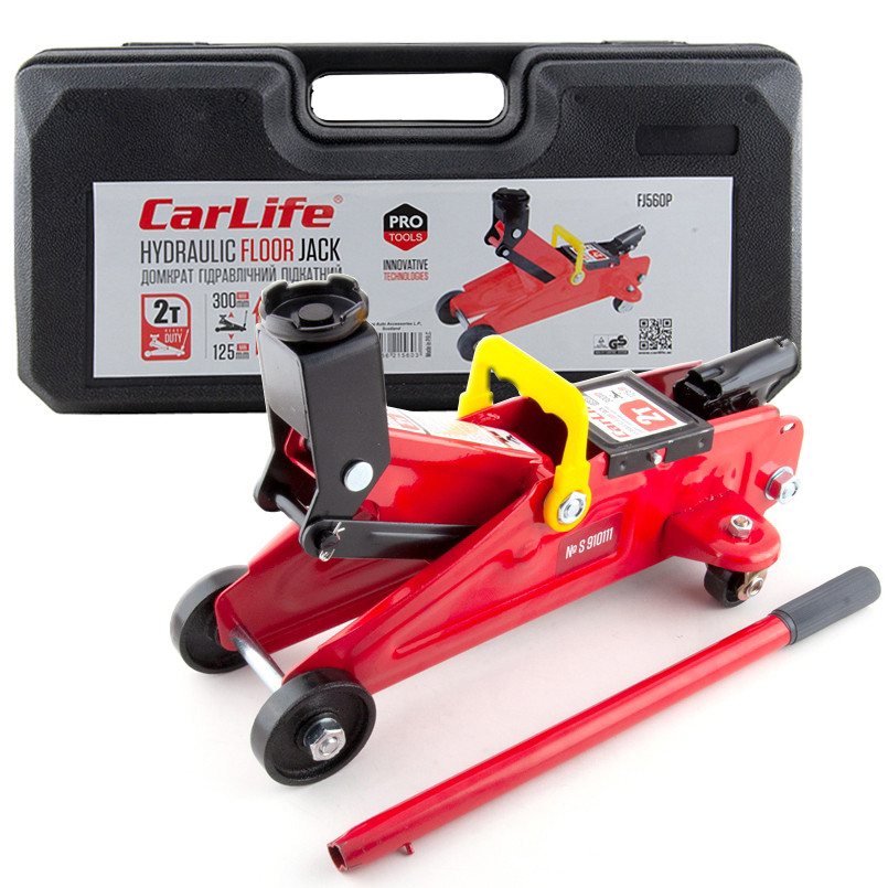 Домкрат підкатний CarLife FJ560P, 2 т