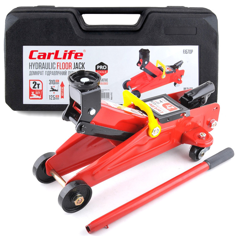 Домкрат підкатний CarLife FJ570P, 7 т